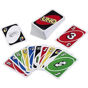 Jogo de cartas uno original novo - mattel (dp.c/24)