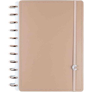 Caderno inteligente grande cappuccino 10mat. 140fls 90g - caderno inteligente (unidade)