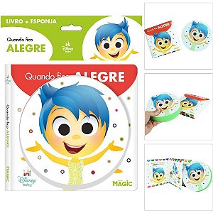 Livro para banho divertidamente c/esponja 14x14 - magic kids (unidade)