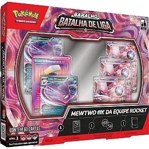 Jogo de cartas pokemon deck batalha mewtwo ex - copag (unidade)