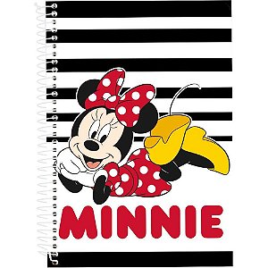 Caderno 01x1 capa dura mickey e minnie 80fls. - culturama (pct.c/04)