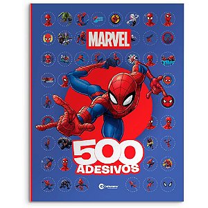 Livro com adesivos homem aranha 40p c/500adesivos - culturama (unidade)