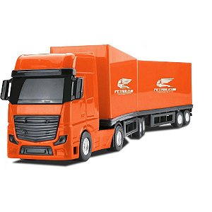 Caminhao petroleum bau 42cm. - roma (unidade)