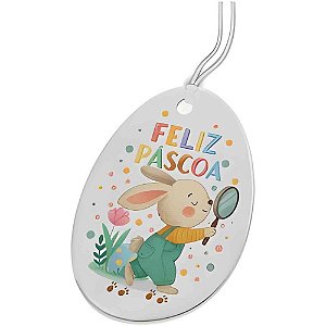 Etiqueta para pascoa tag caca aos ovos 46x64mm - xingo embalagens (pct.c/10)