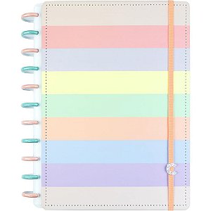 Caderno inteligente grande arco iris 10 materias 140fls - caderno inteligente (unidade)
