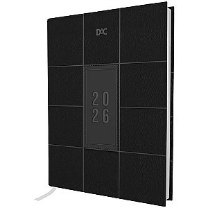 Agenda 2026 preta cd 168f. 134x190mm - dac (unidade)