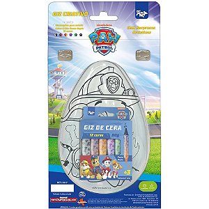 Giz de cera fino patrulha canina giz criativo - dac (unidade)