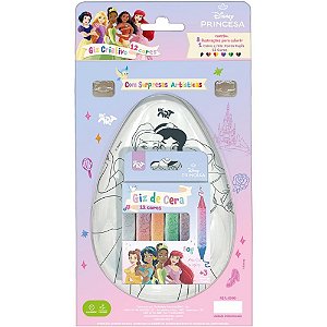 Giz de cera fino princesas giz criativo - dac (unidade)