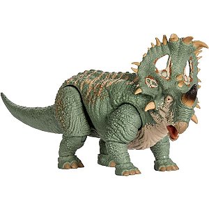 Boneco e personagem jw hammond sinoceratops - mattel (unidade)