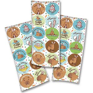 Adesivos decorados capipascoa - festcolor (pct.c/30)