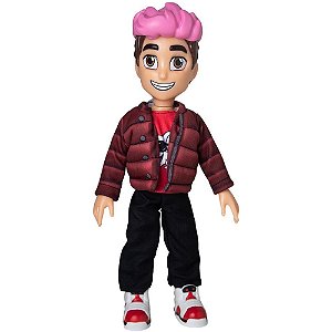 Boneco e personagem dos rosa robson 25cm - baby brink (unidade)