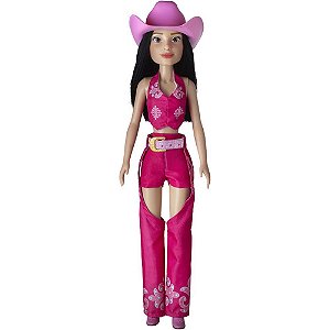 Boneco e personagem ana castela 40cm c/acessorios - baby brink (unidade)