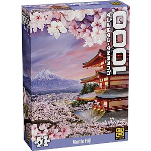Quebra-cabeca cartonado monte fuji 1000 pecas - grow (unidade)