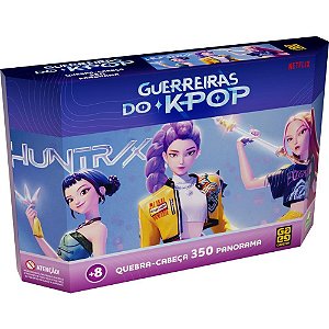 Quebra-cabeca cartonado guerreiras do k-pop 350pcs pan - grow (unidade)