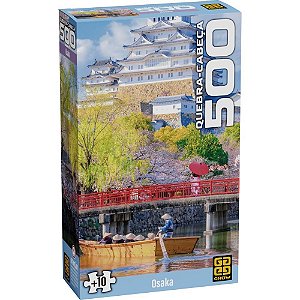Quebra-cabeca cartonado osaka 500 pecas - grow (unidade)