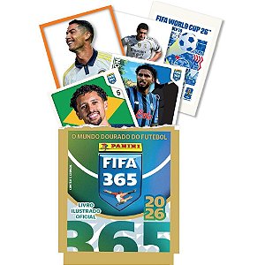 Figurinhas fifa 365 envelope c/5 - panini (pct.c/20)
