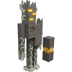 Boneco e personagem minecraft the creaking 20cm - mattel (unidade)
