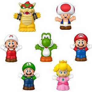 Fisher-price entretenimento lp fig.super mario bros (sortido) - mattel (dp.c/18)