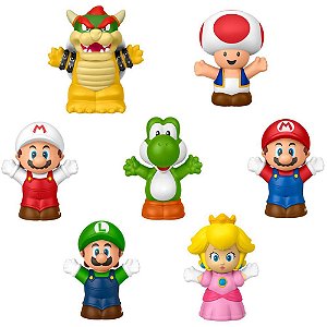 Fisher-price entretenimento lp fig.super mario bros (sortido) - mattel (dp.c/18)