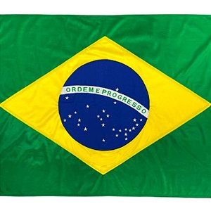 Copa do mundo bandeira brasil s/haste 90x130 - nyr festas (unidade)