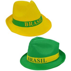 Copa do mundo chapeu malandrinho brasil (sortido) - nyr festas (pct.c/06)