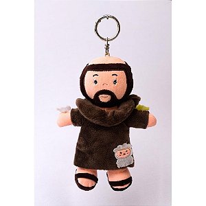 Chaveiro sao francisco 15cm - zip (unidade)