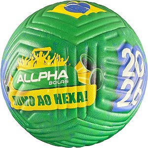 Bola de futebol de campo brasil new evolution - allpha bolas (unidade)