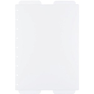 Caderno inteligente divisorias medio clean c/04 unid. - caderno inteligente (pacote)