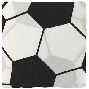 Copa do mundo guardanapo futebol 16,5x16,5cm - art lille (pct.c/20)