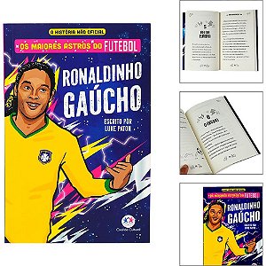 Copa do mundo livro astros ronaldinho gaucho - magic kids (unidade)