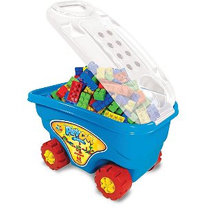 Brinquedo para montar playcar blocos 48pcs (sortido) - ggb plast (unidade)