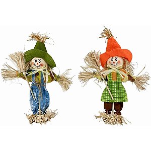 Festa junina espantalho peq 30cm (sortido) - art lille (pct.c/06)