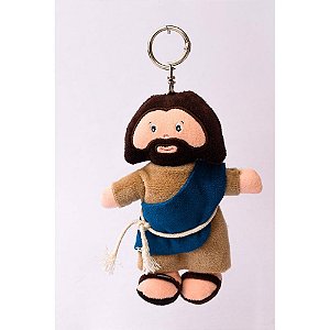 Chaveiro jesus 15cm - zip (unidade)