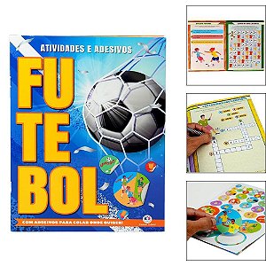 Copa do mundo livro futebol ativid./adesivos - magic kids (unidade)