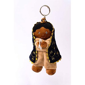Chaveiro nossa senhora aparecida 15cm - zip (unidade)