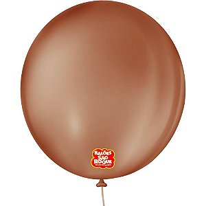 Balao 9 liso redondo cafe brasil - sao roque (pct.c/50)