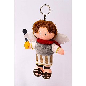 Chaveiro sao miguel 15cm - zip (unidade)