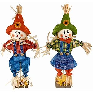 Festa junina espantalho med 43cm (sortido) - art lille (pct.c/06)