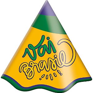 Copa do mundo chapeu vai brasil - festcolor (pct.c/08)