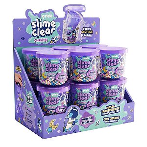 Slime clear charm missao espacial - doce brinquedo (dp.c/12)