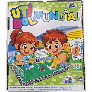 Copa do mundo kit jogo massinha utibol 8pcs - canson (unidade)