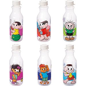 Garrafa plastica turma da monica retro 500ml (s - plasutil (unidade)