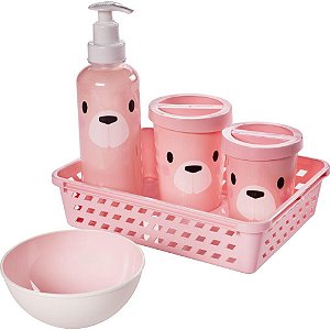 Produto para bebe kit higiene jardim encantado 5 - plasutil (kit)
