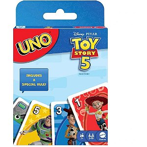 Jogo de cartas uno toy story 5 - mattel (unidade)
