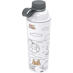 Garrafa plastica capi goods p/colorir vip 660ml - plasutil (unidade)