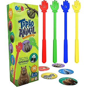 Jogo diverso tapao animal! 50 discos - ggb plast (unidade)