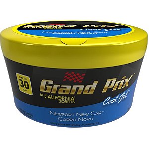 Odorizador para carro grand prix cool gel carro novo - rayovac (unidade)