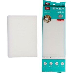 Esponja para limpeza esponja magica c/4 - tt brasil (kit)