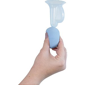 Produto para bebe tira leite materno azul - mercur (unidade)