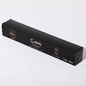 Mouse pad deskpad courino preto 40x90cm - cavia (unidade)